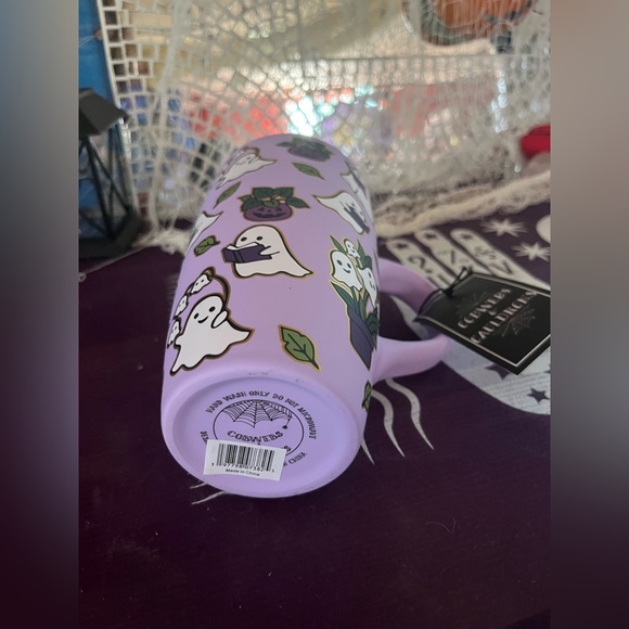 👻NWT👻Purple spooky ghost readers tumblr with Lid! - Picture 2 of 5